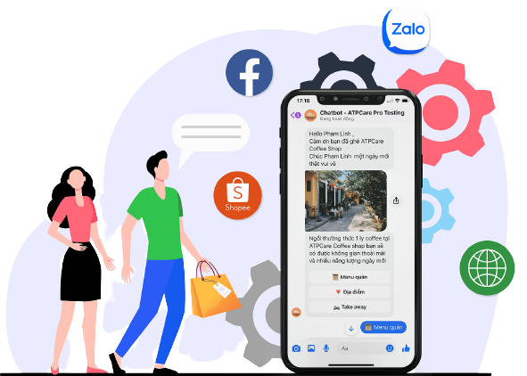 Xây dựng kịch bản ChatBot Facebook với ATP Care Pro